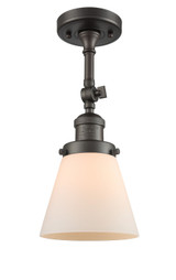 Semi-Flush Mts. Glass Down by Innovations ( 405 | 201F-OB-G61 Franklin Restoration ) 
