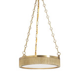 Pendants Drum Shade by Hudson Valley ( 70 | 516-AGB Lynden ) 
