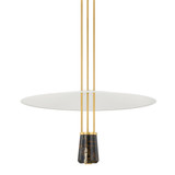 Pendants Metal Shade by Hudson Valley ( 70 | 8336-AGB/SWH Barnegat ) 