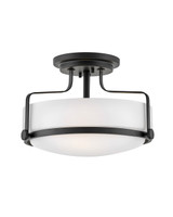 Semi-Flush Mts. Bowl Style by Hinkley ( 13 | 3641BK Harper ) 