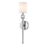 Sconces Single Candle by Hudson Valley ( 70 | 8421-PN Rockland ) 