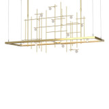 Linear/Island Ring/Halo by Hubbardton Forge ( 39 | 139752-LED-SHRT-86-YG0500 Four Seasons ) 