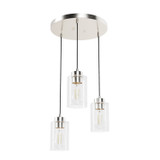 Mini Pendants 3 Light Cluster by Hunter ( 47 | 13062 Hartland ) 