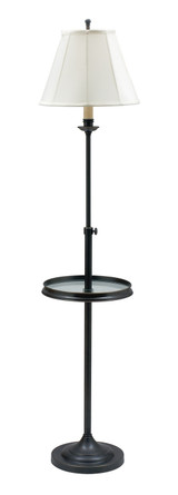 Lamps Floor Lamps with Tray by House of Troy ( 30 | CL202-OB Club ) 