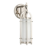 Sconces Single Glass by Hudson Valley ( 70 | 8501-PN Portland ) 