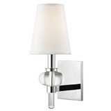 Sconces Single Candle by Hudson Valley ( 70 | 1900-PC Luna ) 