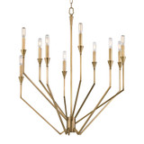 Mid. Chandeliers Candle by Hudson Valley ( 70 | 8510-AGB Archie ) 