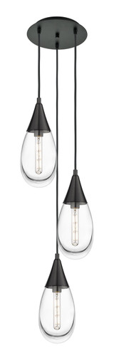 Pendants Multi-port/Cascade by Innovations ( 405 | 113-450-1P-BK-G450-6CL Downtown Urban ) 