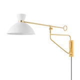 Lamps Wall by Hudson Valley ( 70 | 8514-AGB/SWH Cranbrook ) 