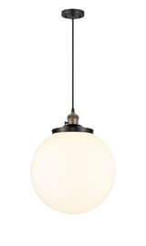 Pendants Sphere by Innovations ( 405 | 201CSW-BAB-G201-14 Franklin Restoration ) 