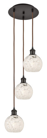 Mini Pendants 3 Light Cluster by Innovations ( 405 | 113B-3P-OB-G1216-6WM Ballston ) 