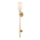 Sconces Single Candle by Hudson Valley ( 70 | 8536-AGB Amherst ) 