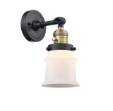 Sconces Single Glass by Innovations ( 405 | 203SW-BAB-G181S-LED Franklin Restoration ) 