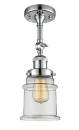 Semi-Flush Mts. Glass Down by Innovations ( 405 | 201F-PC-G182 Franklin Restoration ) 