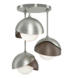 Semi-Flush Mts. Multi-port/Cluster by Hubbardton Forge ( 39 | 121374-SKT-85-05-GG0711 Brooklyn ) 