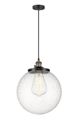 Pendants Sphere by Innovations ( 405 | 201CSW-BAB-G204-14 Franklin Restoration ) 
