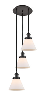 Mini Pendants 3 Light Cluster by Innovations ( 405 | 113F-3P-OB-G41 Franklin Restoration ) 