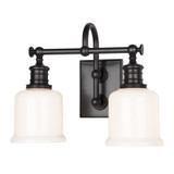 Bathroom Fixtures Two Lights by Hudson Valley ( 70 | 1972-OB Keswick ) 