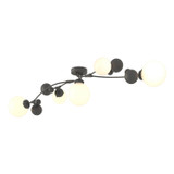 Semi-Flush Mts. Geometric/Linear by Hubbardton Forge ( 39 | 128715-SKT-20-GG0639 Sprig ) 