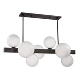 Linear/Island 4 Light + by Hudson Valley ( 70 | 8717-OB Hinsdale ) 