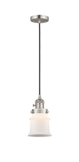 Mini Pendants Glass Down by Innovations ( 405 | 201CSW-SN-G181S-LED Franklin Restoration ) 
