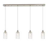 Linear/Island 4 Light + by Innovations ( 405 | 124B-4P-SN-G434-7DE Downtown Urban ) 