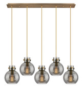 Linear/Island 4 Light + by Innovations ( 405 | 125-410-1PS-BB-G410-8SM Newton ) 