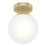 Flush Mounts Glass Down by Hunter ( 47 | 19020 Hepburn ) 