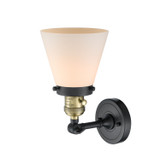 Sconces Single Glass by Innovations ( 405 | 203SW-BAB-G61 Franklin Restoration ) 