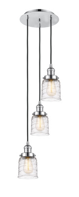 Mini Pendants 3 Light Cluster by Innovations ( 405 | 113F-3P-PC-G513 Franklin Restoration ) 