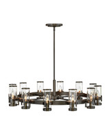 Mid. Chandeliers Glass Up by Hinkley ( 13 | 38109BX Reeve ) 