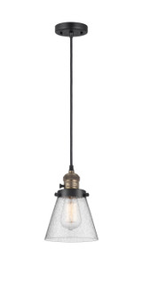 Mini Pendants Glass Down by Innovations ( 405 | 201CSW-BAB-G64-LED Franklin Restoration ) 