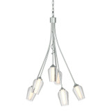 Mid. Chandeliers Glass Down by Hubbardton Forge ( 39 | 103043-SKT-82-ZS0354 Flora ) 