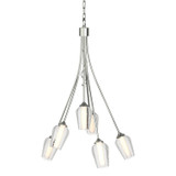 Mid. Chandeliers Glass Down by Hubbardton Forge ( 39 | 103043-SKT-85-ZS0354 Flora ) 