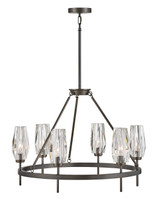 Mid. Chandeliers Glass Up by Hinkley ( 13 | 38255BX Ana ) 