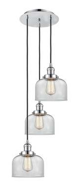 Mini Pendants 3 Light Cluster by Innovations ( 405 | 113F-3P-PC-G72 Franklin Restoration ) 