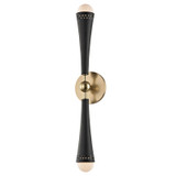 Sconces Linear/Tubular by Hudson Valley ( 70 | 2122-AGB Tupelo ) 