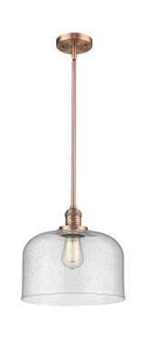 Pendants Glass Down by Innovations ( 405 | 201S-AC-G74-L-LED Franklin Restoration ) 