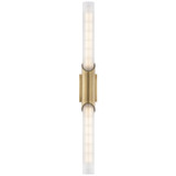 Sconces Double Glass by Hudson Valley ( 70 | 2142-AGB Pylon ) 