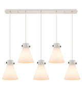 Linear/Island 4 Light + by Innovations ( 405 | 125-410-1PS-PN-G411-8WH Downtown Urban ) 