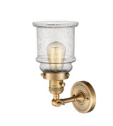 Sconces Single Glass by Innovations ( 405 | 203SW-BB-G184 Franklin Restoration ) 