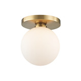Flush Mounts Bowl Style by Hudson Valley ( 70 | 9081-AGB Baird ) 
