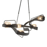 Linear/Island 4 Light + by Hubbardton Forge ( 39 | 137820-SKT-LONG-10-ZM0549 Graffiti ) 