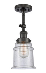 Sconces Single Glass by Innovations ( 405 | 203-OB-G184-LED Franklin Restoration ) 