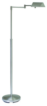 Lamps Floor Swing Arm by House of Troy ( 30 | PIN400-SN Pinnacle ) 