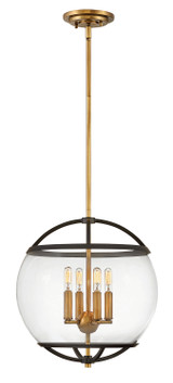 Mini Chandeliers Sphere by Hinkley ( 13 | 3934BK Calvin ) 