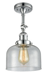 Semi-Flush Mts. Glass Down by Innovations ( 405 | 201F-PC-G74 Franklin Restoration ) 