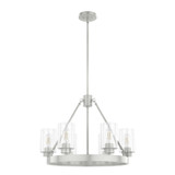 Mid. Chandeliers Glass Up by Hunter ( 47 | 19161 Hartland ) 