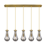 Linear/Island 4 Light + by Innovations ( 405 | 125-451-1P-BB-G451-5SM Downtown Urban ) 