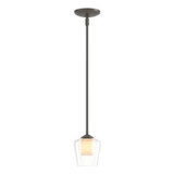 Mini Pendants Glass Down by Hubbardton Forge ( 39 | 188600-SKT-MULT-07-ZU0291 Simple Lines ) 
